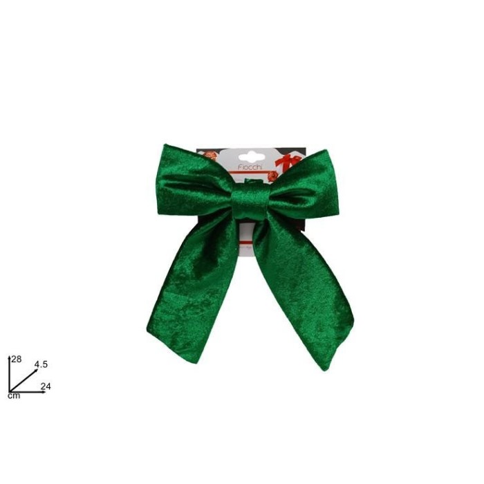 FIOCCO VELLUTO 24CM VERDE